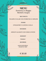 Terra Di Venera menu