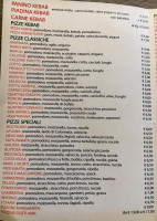 Il Pomodorino menu