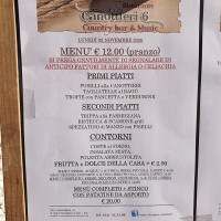 Canottieri 6 menu