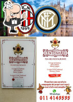 El Centenario menu