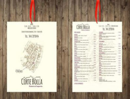 Pizzeria Corte Bolla Societa' A Responsabilita' Limitata Semplifi Cata menu