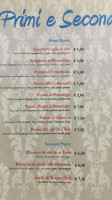 Pizzeria Da Claudio menu