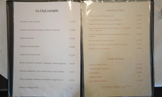 La Fornarina Risto Pizza Srls menu