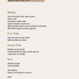 Locanda Del Pastore Carta