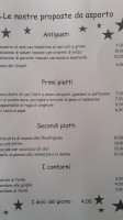 Il Ristoro Di Ponte Allo Spino menu