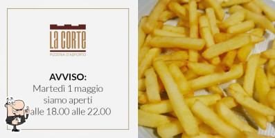 La Corte Pizzeria D'asporto E A Domicilio menu