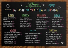 Albagia Nel Regno Di Mezzo menu