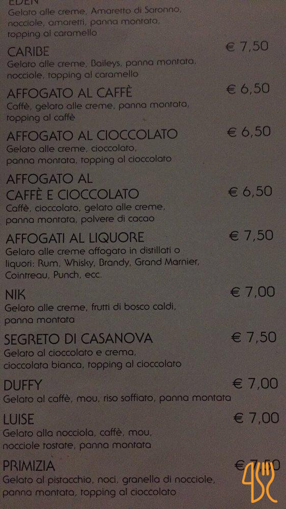 Gelateria Eden Carta