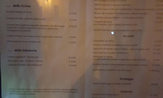 Casa Ramona menu