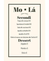 Molá menu