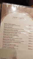 La Bettolaccia menu