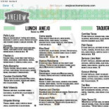 Pizzeria Nestor menu