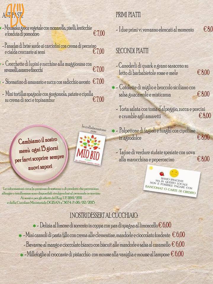 Enosteria Lipen Carte