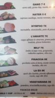 La Figaccia menu