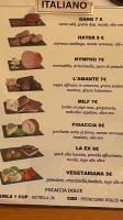 La Figaccia menu