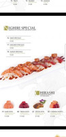 Magic Sushi menu