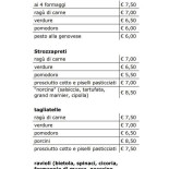 Piadastyle Verucchio menu