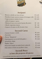 La Mangiatoia menu