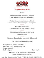 Ca D'otello menu