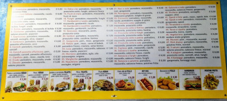 Pizza Kebab Fly menu