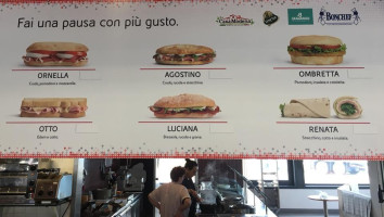 Space- E Sala Gioghi menu