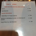 Panza Kina Menu