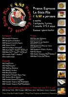 Cinese Gioia Mia menu