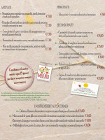 Duedipicchevegan menu