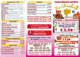 Don Fausto Cucina E Passione menu