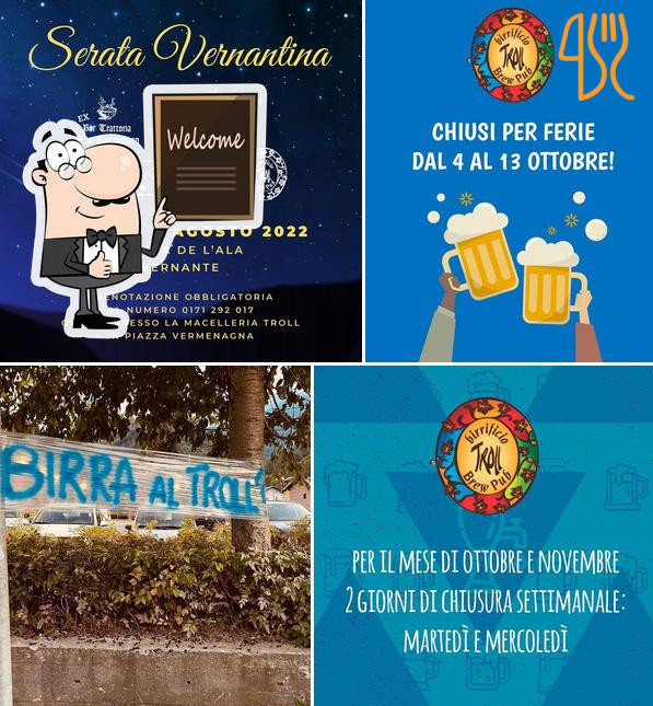 Brew Pub Troll Speisekarte