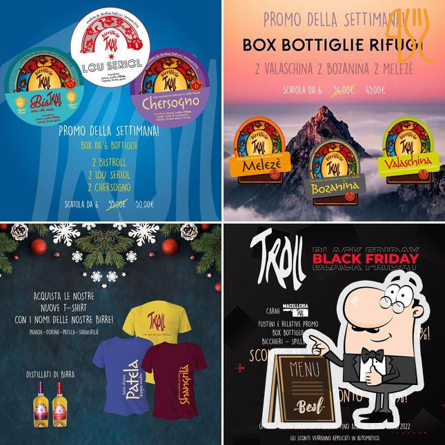 Brew Pub Troll Speisekarte