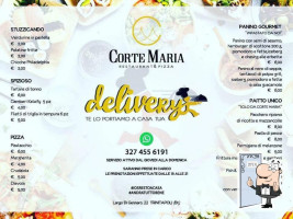 Corte Maria menu