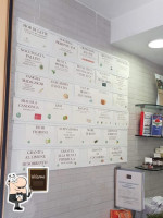 Gelateria Pallini menu