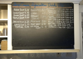 Helgas Imbiss menu