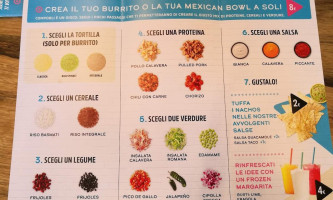 Billy Tacos Vicolungo menu