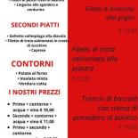 Al Vecchio Vaghetto menu