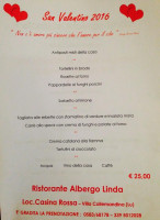 Albergo Linda menu