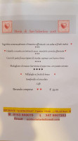 Lo Scricciolo menu