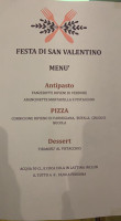 La Pizzarella menu