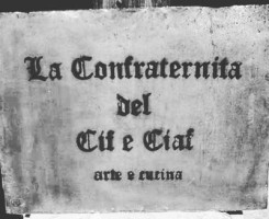 Confraternita Del Cif Ciaf menu