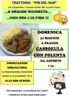 Trattoria Pin Del Rus menu