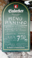 Camping Pian Del Grisa menu