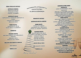 La Piazzetta menu