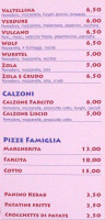 Pieve Pizza Di Soriani Elena menu