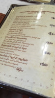 Il Ristoro Del Museo menu