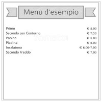 Terrazzaglam menu