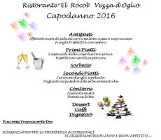 El Rocol menu