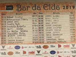 Da Elda menu