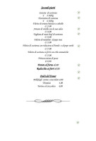 Osteria Fanar menu