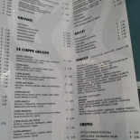 Chocolat menu